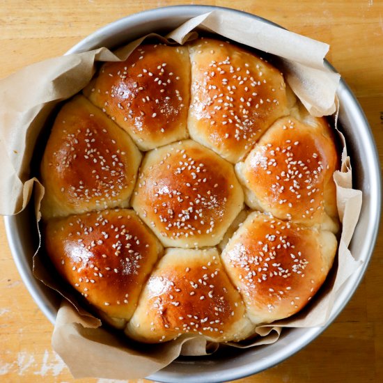 Super soft milk buns