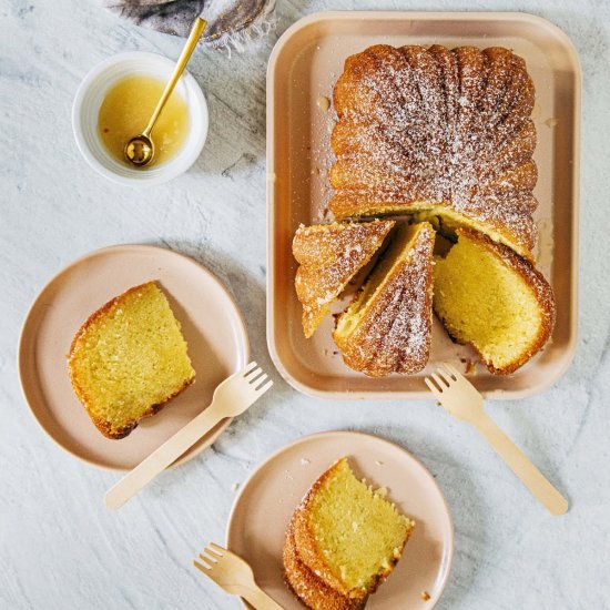 Bourbon Butter Pound Cake