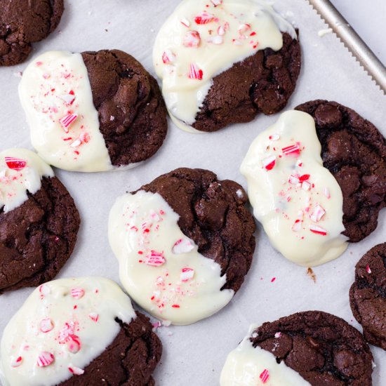 Peppermint Mocha Cookies