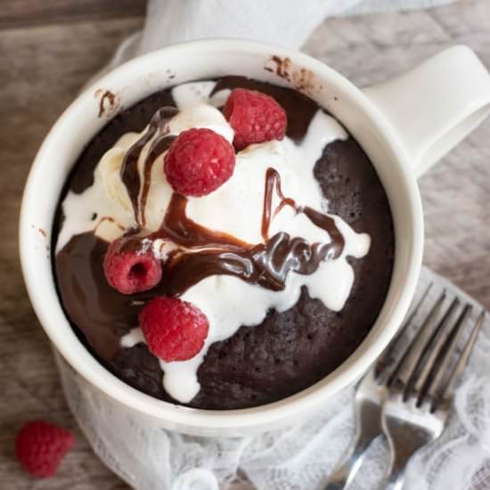 Gluten Free Chocolate Mug Cake