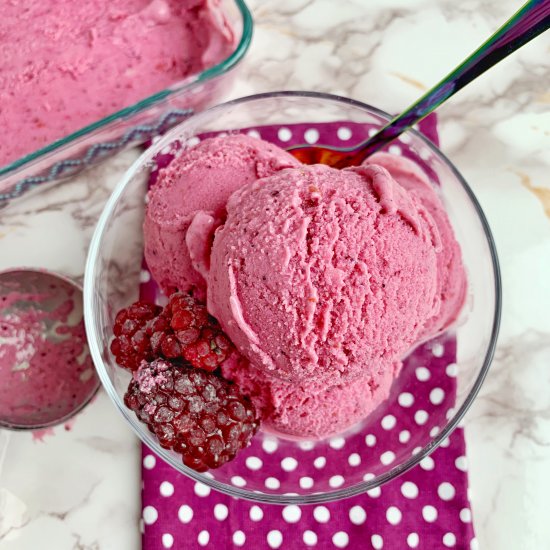 Super Berry Greek Frozen Yogurt