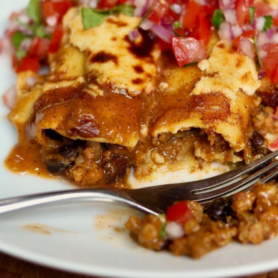 The Best Vegan Enchiladas