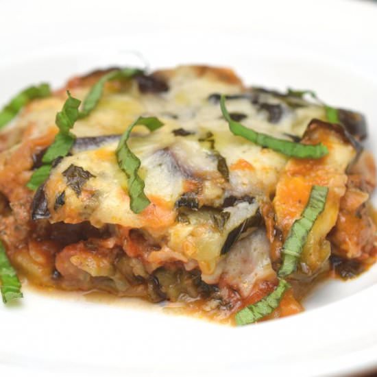 Eggplant Sausage Bake