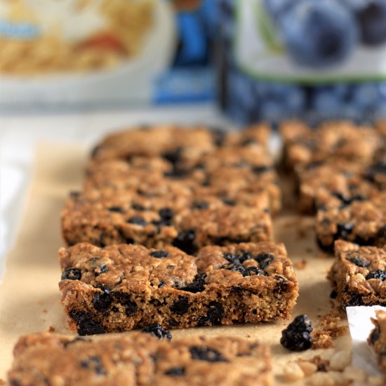 blueberry crunch bars