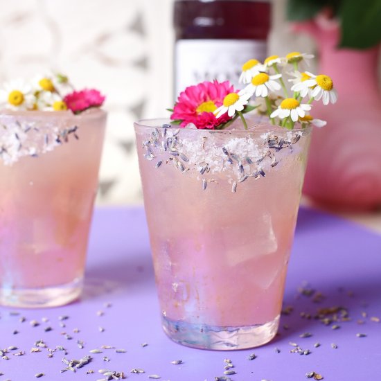 Lavender Meyer Lemon Margarita