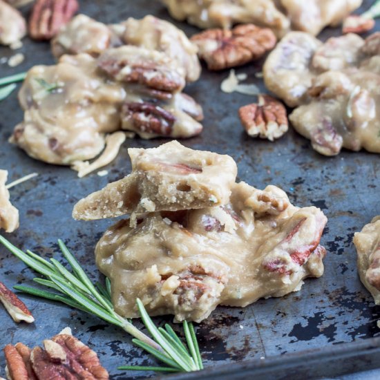 Rosemary Pecan Pralines