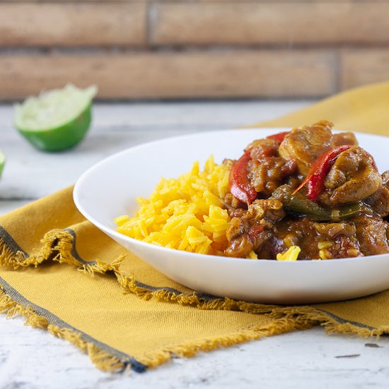 Chicken jalfrezi