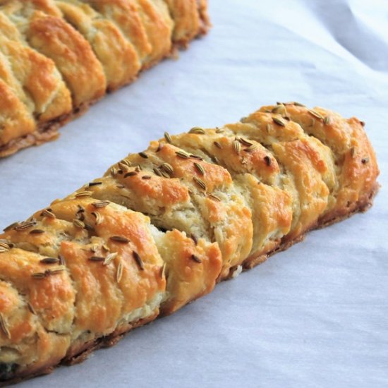 Prue Leith’s Veggie Sausage Plaits