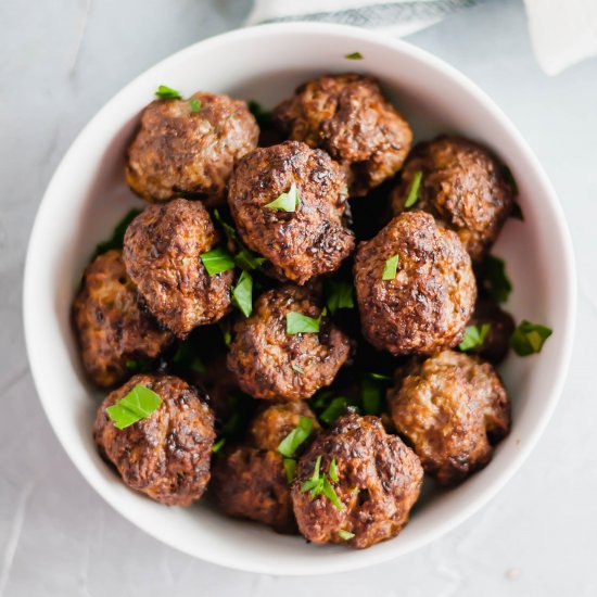 Air Fryer Meatballs