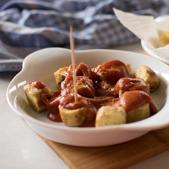 Vegan Currywurst