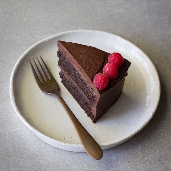 Chocolate berry cake