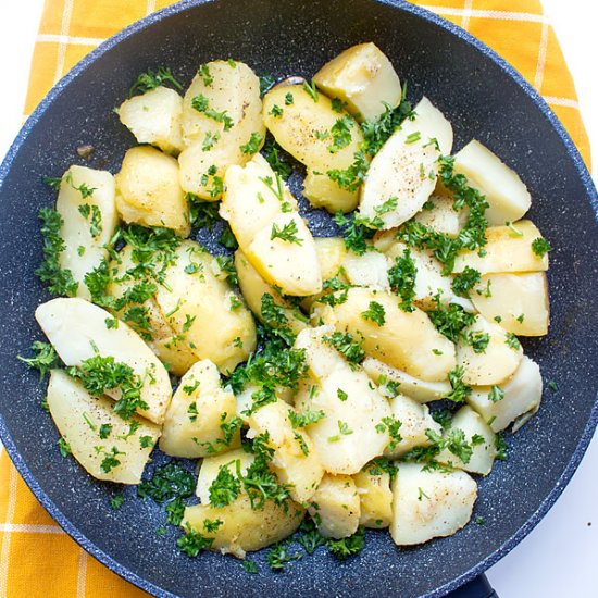 Buttered Parsley Potatoes