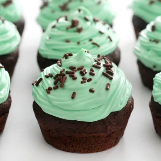 GF/V Mint Chocolate Cupcakes