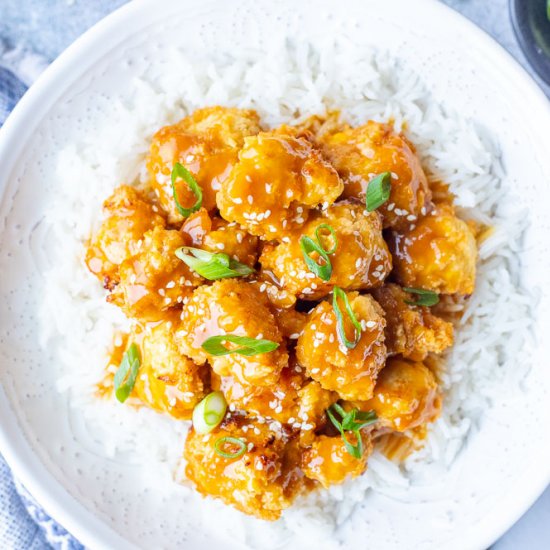 Vegan Orange Chicken