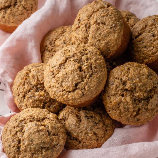 Best Banana Bran Muffins