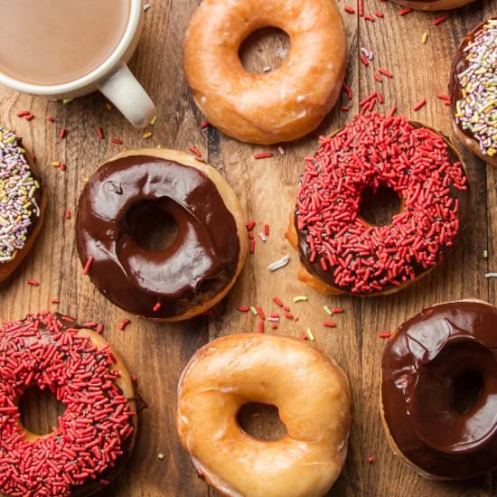 Classic Vegan Doughnuts