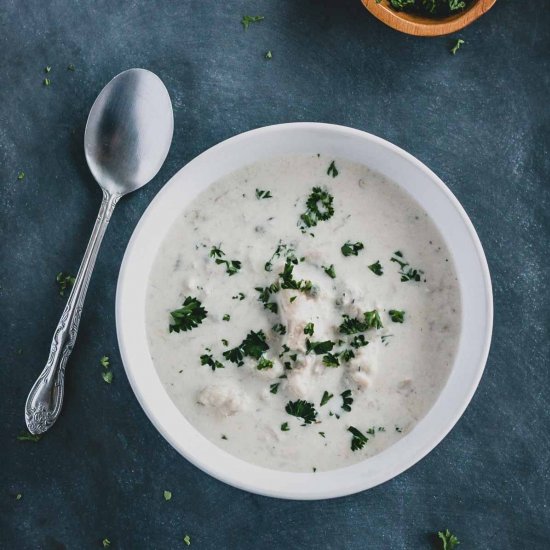 Easy Clam Chowder (Low Carb)