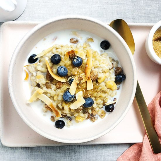 1-Pot Barley Porridge