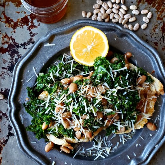 Beans & Kale Toast