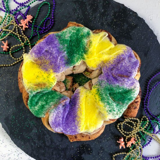 Quick & Easy King Cake