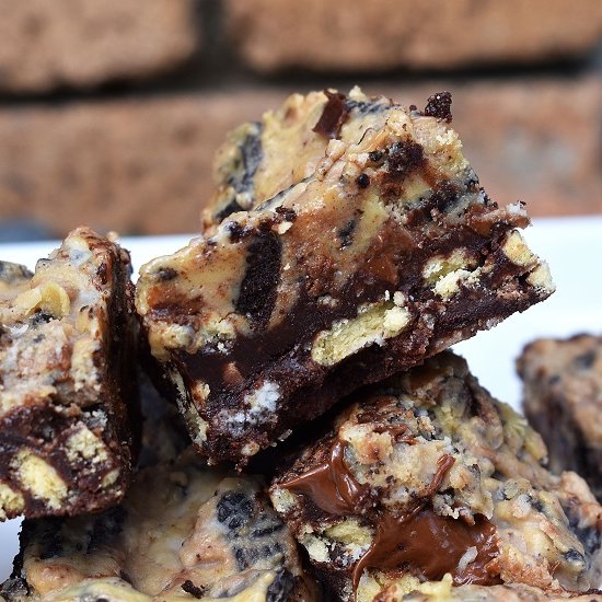 Cookies and Cream Crunch Slice