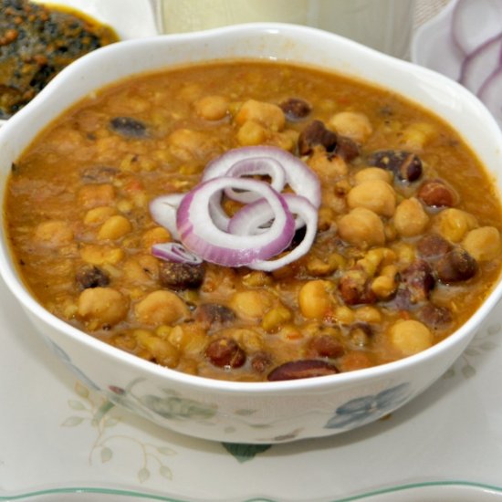 Vegan Mixed Bean Curry