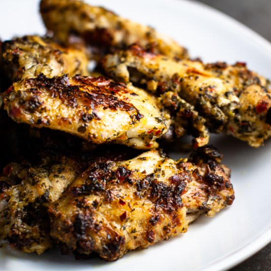 Chimichurri Chicken Wings