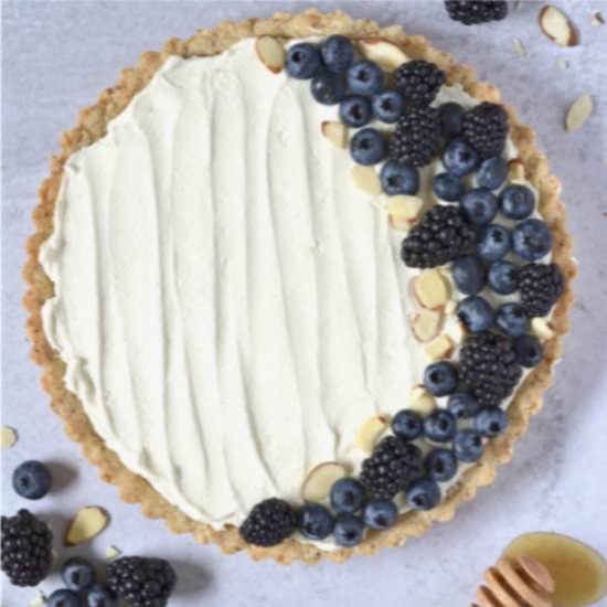 Almond Berry Mascarpone Tart