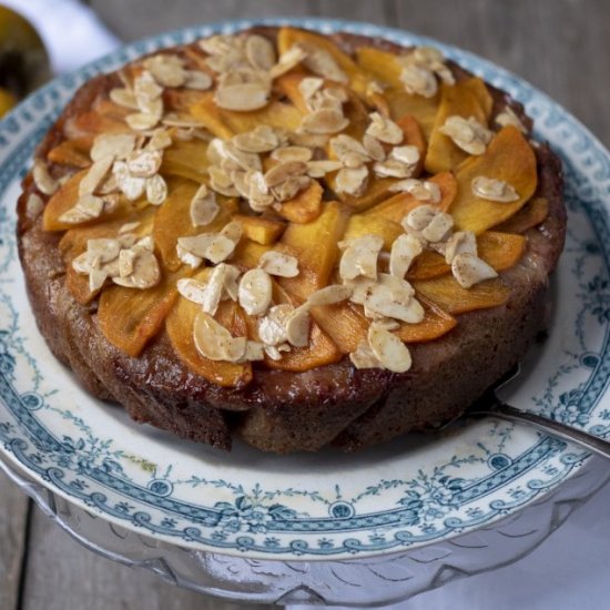 Persimmon Upside Down Cake