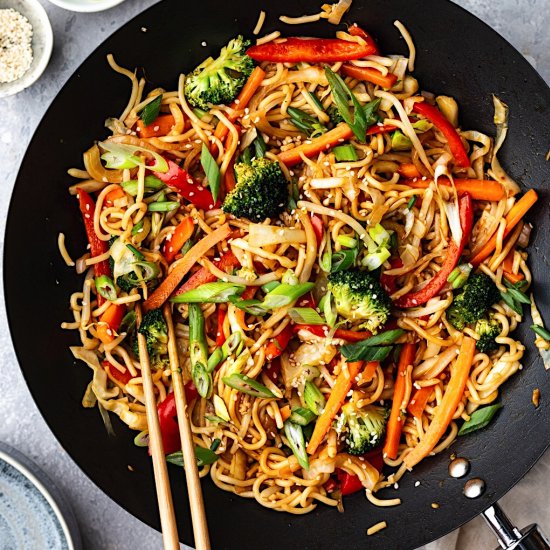 Vegetable Chow Mein