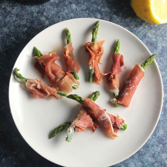 Prosciutto Wrapped Asparagus