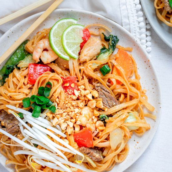 Combination Pad Thai