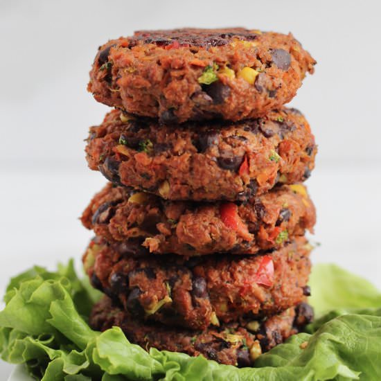 Protein-Powered Veggie Burgers