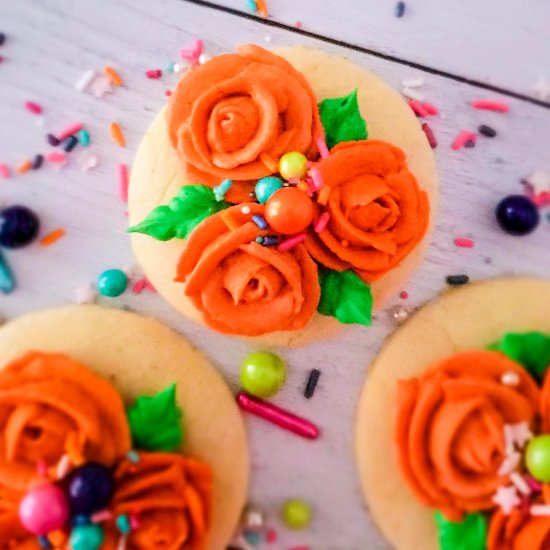 Blood Orange Sugar Cookies