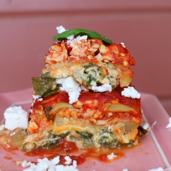 Zucchini Lasagna 9 by 5