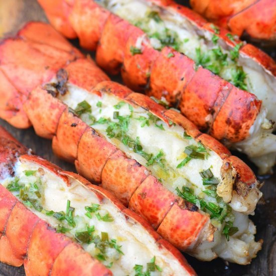 Grilled Lobster Tails