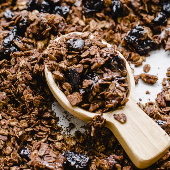 Double Chocolate Cherry Granola