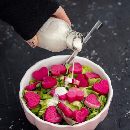 Watermelon Radish Salad