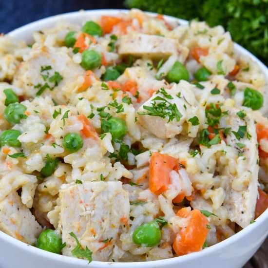 Instant Pot Chicken and Rice