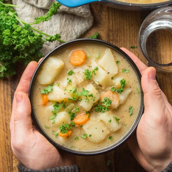 Vegan Potato Soup