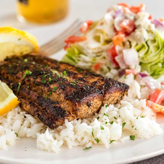 Blackened Mahi Mahi