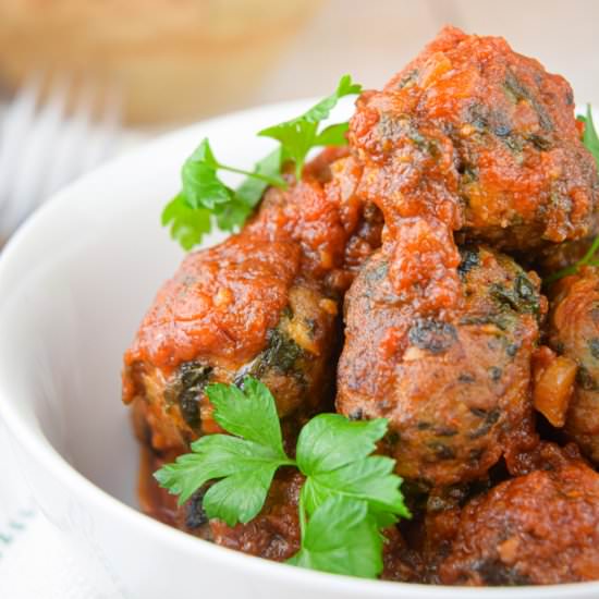 Freezer Meal Turkey Meatballs