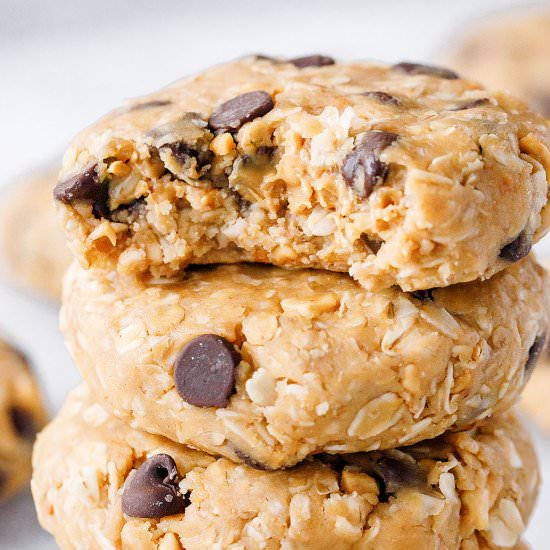 No-Bake Peanut Butter Cookies