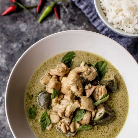 Thai Green Curry with Chicken