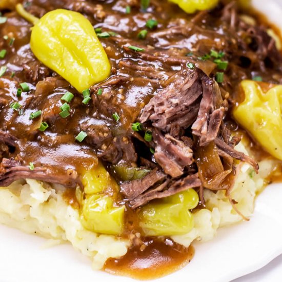 Instant Pot Mississippi Pot Roast