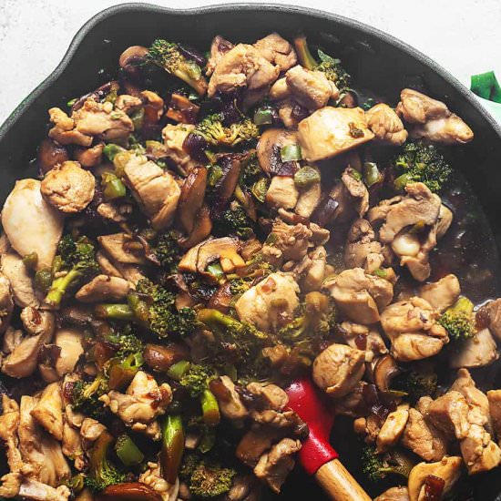 Keto Stir Fry with Chicken