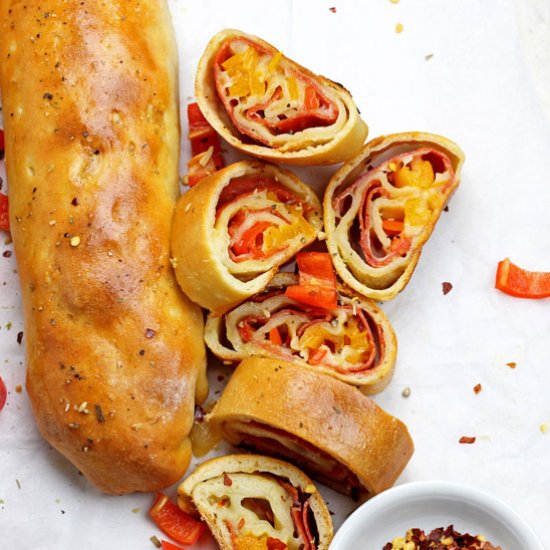 Pepper-Pepperoni Rolls