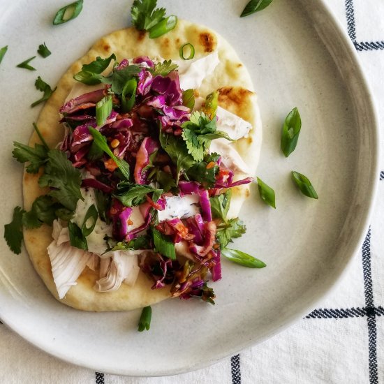 Tzatziki Chicken with Spicy Slaw