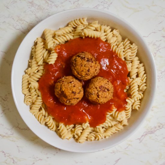 Grain-Free Pasta & Beans Balls