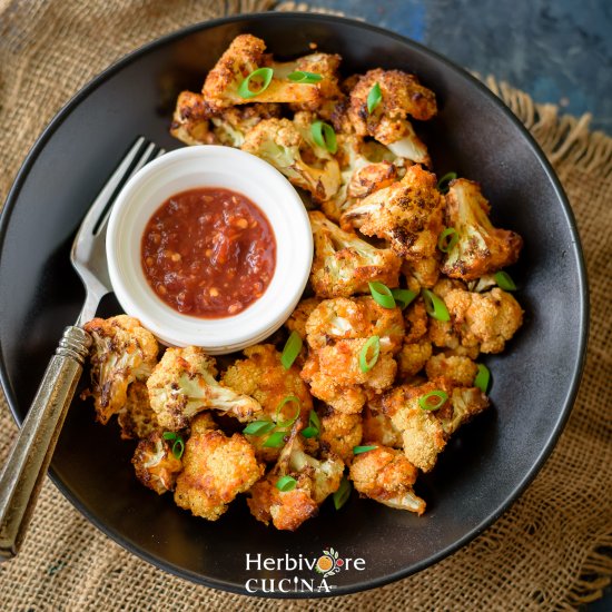 Air Fryer Cauliflower Bites